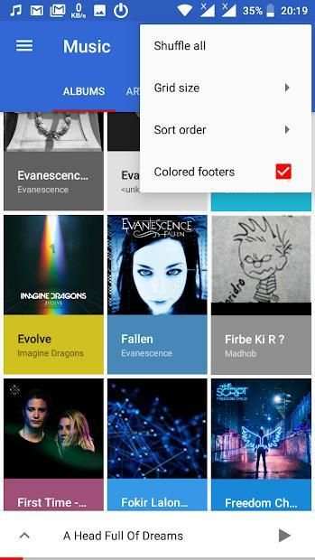 Metro Music Player 2 تصوير الشاشة