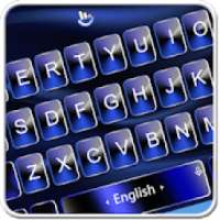 Blue Metal Style Keyboard Theme on 9Apps