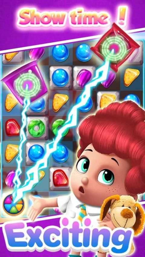 New Candy Blast - Match 3 Game स्क्रीनशॉट 1