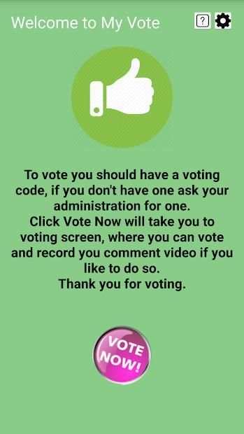 My Vote screenshot 2