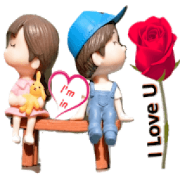 FREE Lovely Sticker for WhatsApp आइकन