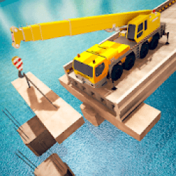 Bridge Building Simulator: Road Construction Games आइकन