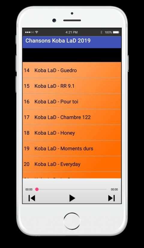 Chansons Koba LaD 2019 - sans internet screenshot 1