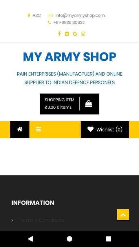 My Army Shop screenshot 2
