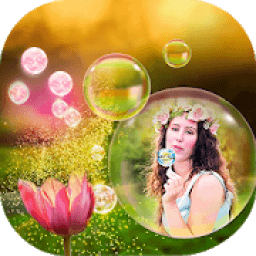 ikon Bubbles Photo Frames for Pictures - PhotoEditor