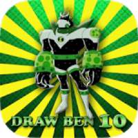 Draw Ben 10 Aliens step by step