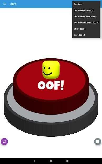 OOF! Roblox Button screenshot 4
