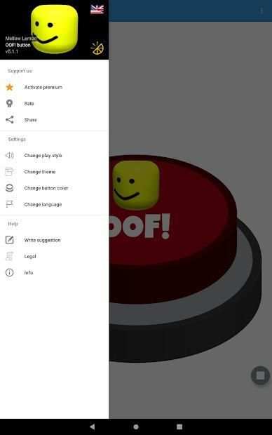 OOF! Roblox Button screenshot 5