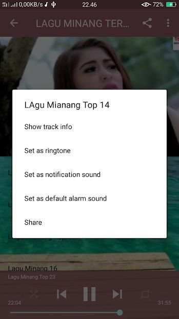 Lagu Minang Terbaru Offline screenshot 1