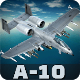 Flight Sim: A-10 Warthog Bomber आइकन
