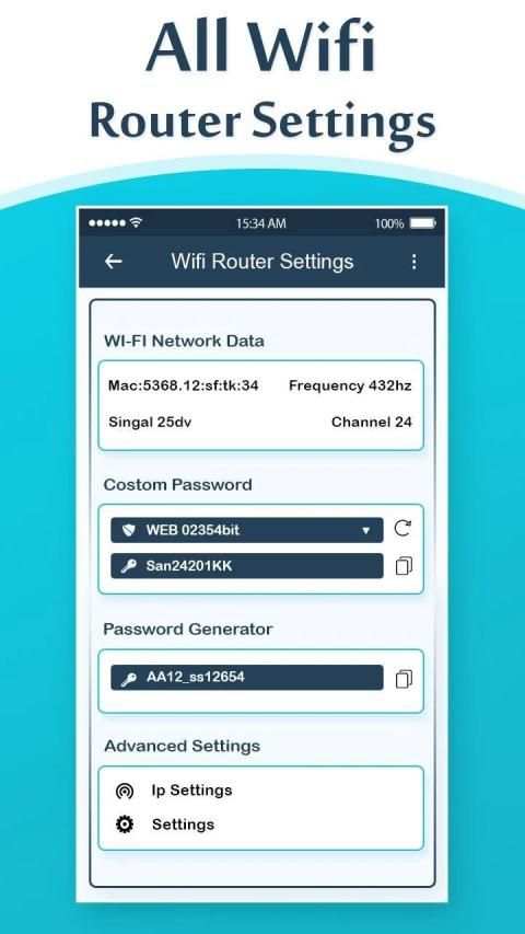 All WiFi Router Settings screenshot 3