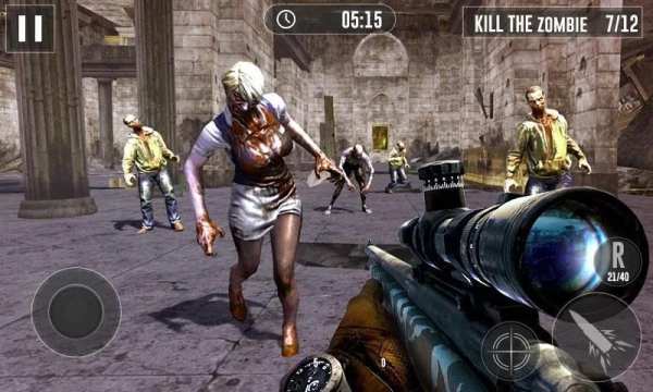 Zombie Apocalypse Game - Zombie Defense 2019 screenshot 3