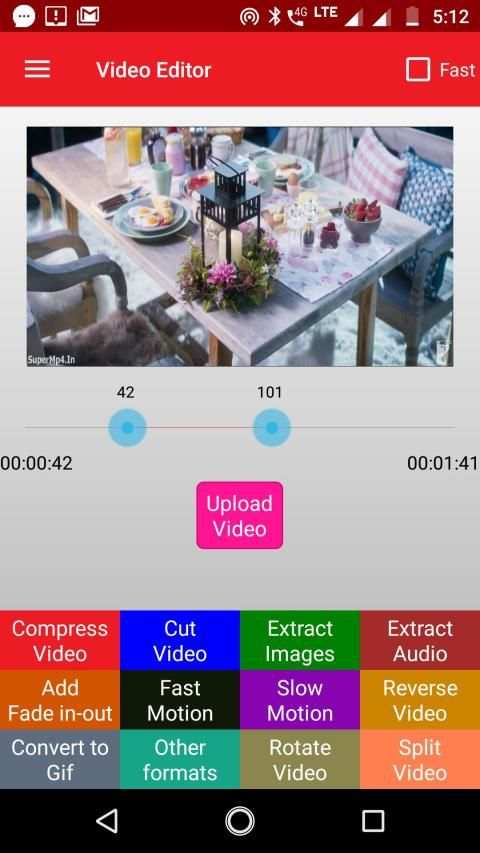 Video Editor using FFmpeg स्क्रीनशॉट 7