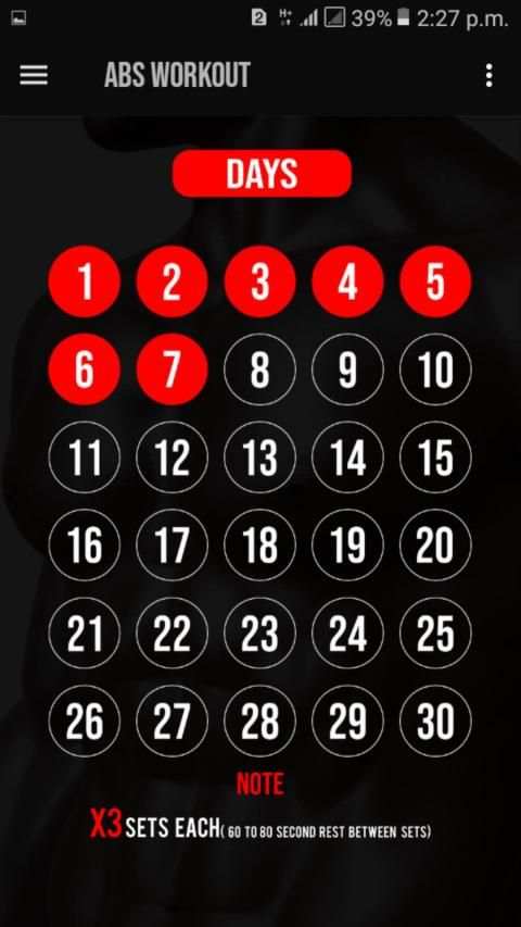 Abs Workout screenshot 4