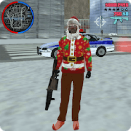 Santa Claus Rope Hero Crime Simulator: Crime Games आइकन