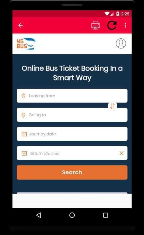 ALL BUS ONLINE BOOKING screenshot 2