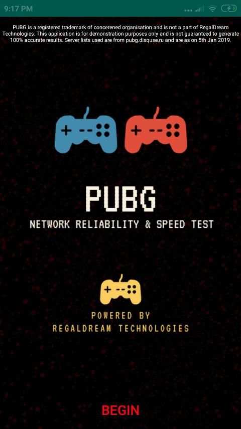 PUBG Network Quality Check screenshot 4
