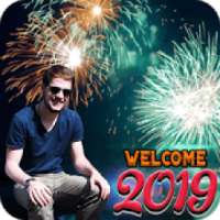 Welcome 2019 New Year Photo Frame Editor Studio