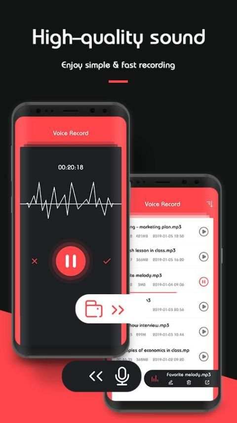 Voice Recorder - Audio Recorder & Sound Recording screenshot 2