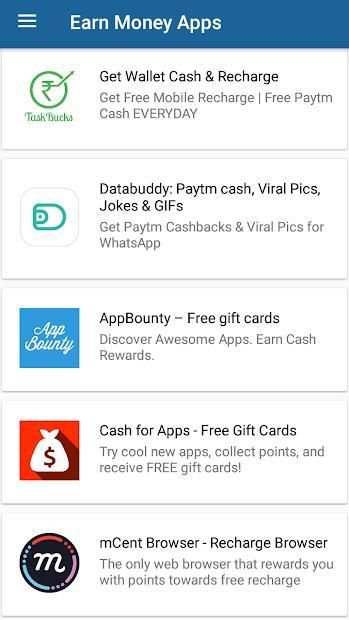 Earn Money Apps for Android स्क्रीनशॉट 4
