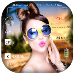 ikon DSLR Camera Auto Blur Background,PIP Effect Photo