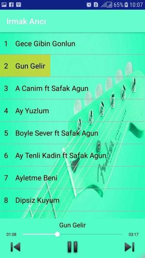 Irmak Arıcı Şarkıları 2019 - Gece Gibi Gönlün screenshot 3