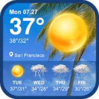 Daily weather forecast & weather report widget