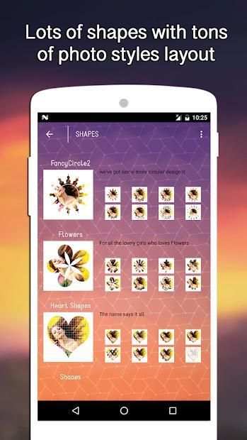 Shape Photo Frame स्क्रीनशॉट 5