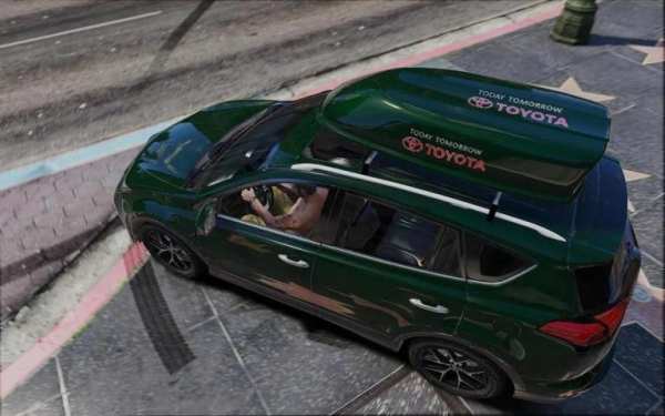 Driving Rav 4 SUV Car Simulator स्क्रीनशॉट 2