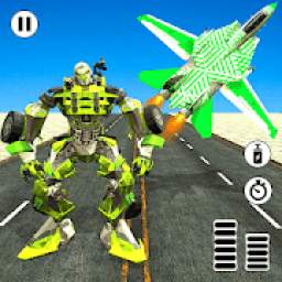 Airplane Robot Jet Hero - Robot Fighting Games