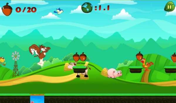 Squirrel Run screenshot 1