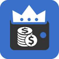 Money king wallet logo