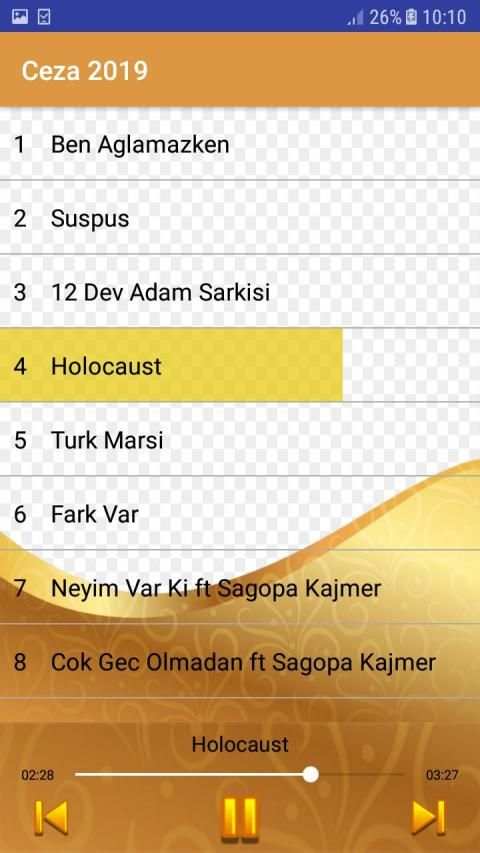 Ceza şarkıları 2019 - Internet Olmadan - screenshot 4