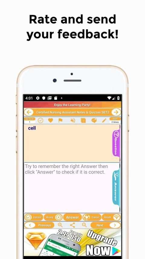 Nursing Assistant Exam Prep 2019 Edition App screenshot 5