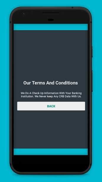 CRB Loans, Status Checker screenshot 3