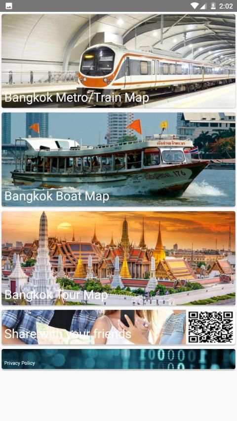 Bangkok Metro, Train, Bus, Tour Map Offline screenshot 7