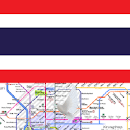 ikon Bangkok Metro, Train, Bus, Tour Map Offline