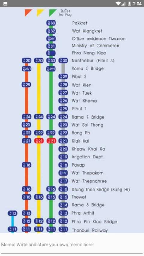 Bangkok Metro, Train, Bus, Tour Map Offline screenshot 5