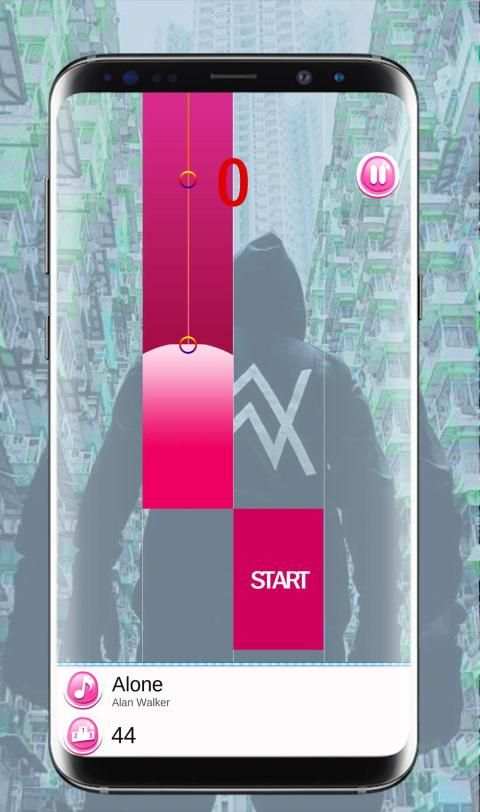 Alan Walker Piano Tiles screenshot 2