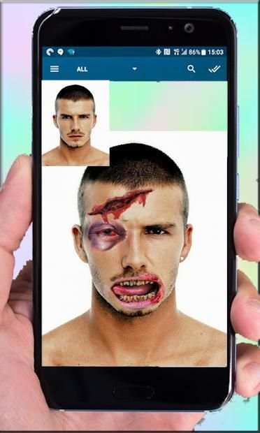 Zombie Photo Editor-Injury Photo Editor स्क्रीनशॉट 2
