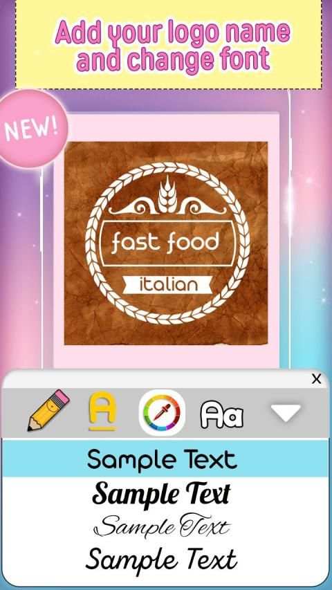 Buat Logo Sendiri Aplikasi Foto Binatang screenshot 4