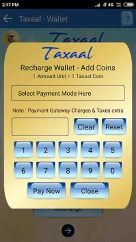 Taxaal screenshot 2