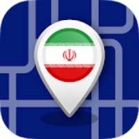 Offline Iran Maps - Gps navigation that talks on 9Apps