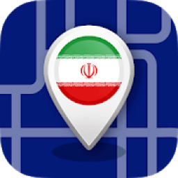 ikon Offline Iran Maps - Gps navigation that talks