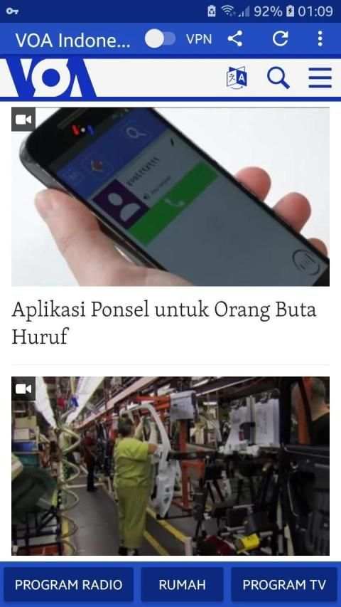 VOA Bahasa Indonesia News screenshot 2