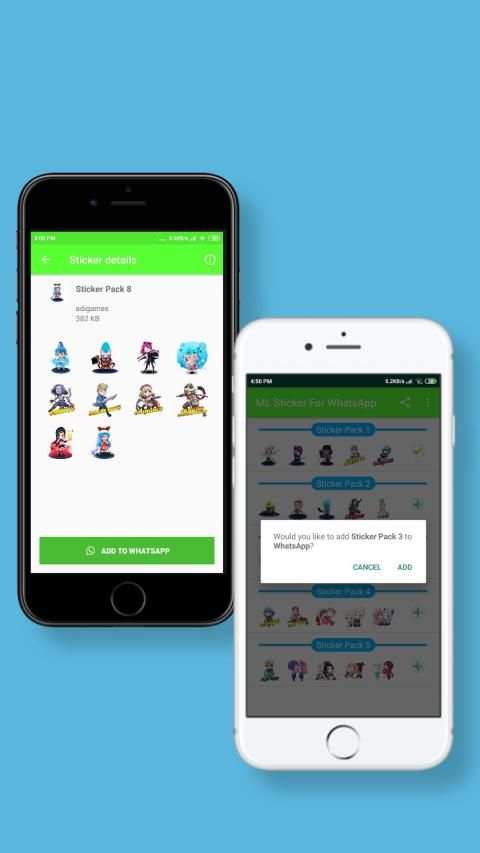 ML Stickers For WhatsApp screenshot 2