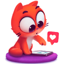 WAStickerApps Cat आइकन