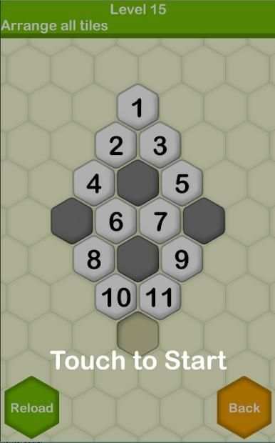 Hexa Puzzle - Number Sorting Brain Game screenshot 1