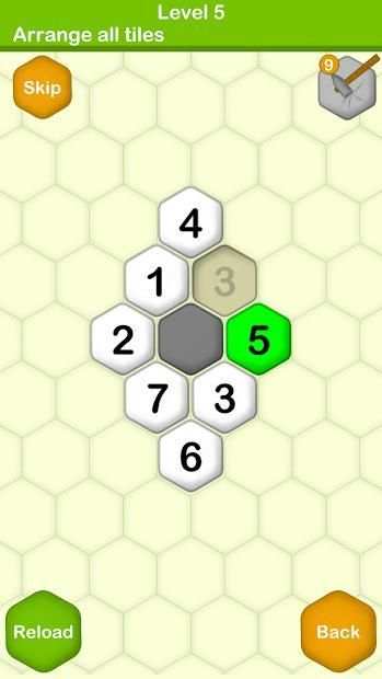 Hexa Puzzle - Number Sorting Brain Game screenshot 8