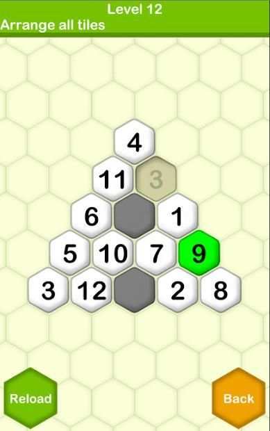 Hexa Puzzle - Number Sorting Brain Game screenshot 2